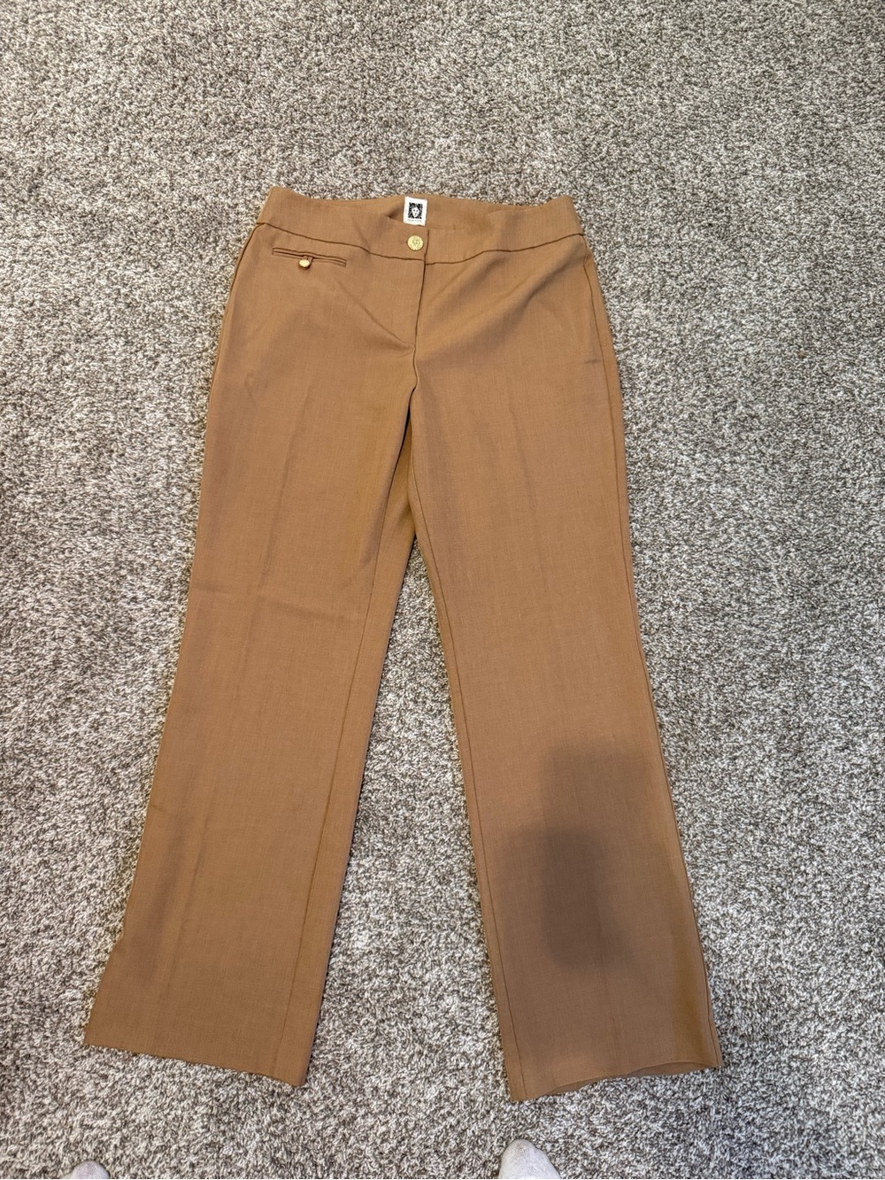 Anne Klein Tan Khaki Dress Pants - Women’s Size 12